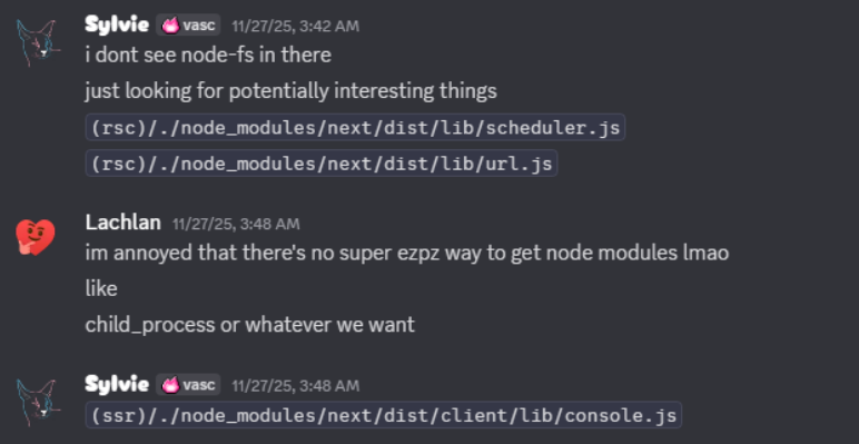 looking for node imports
