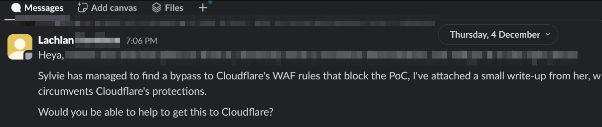lachlan slack messages